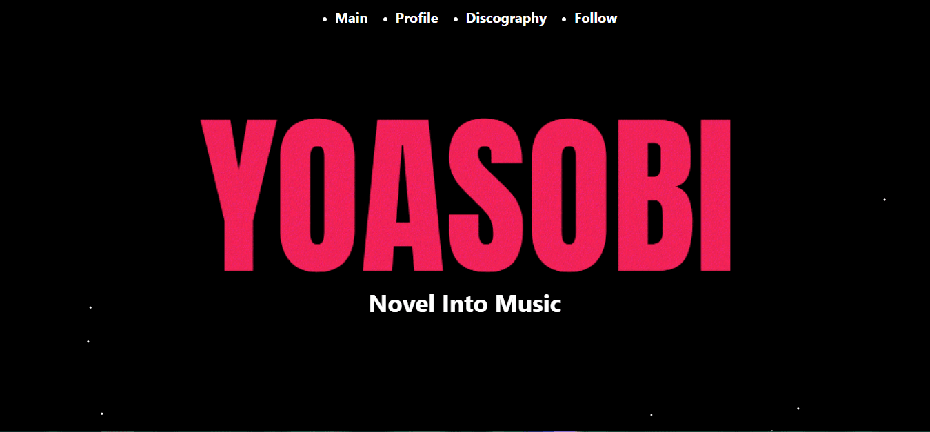 YOASOBI's Tribute Page